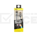 Кабель RITMIX Кабель 2в1 MicroUSB+Lightning 8pin-USB для синхронизации/зарядки, 1м черный (RCC-200), фото 1