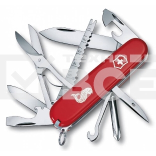 Нож перочинный Victorinox Fisherman (1.4733.72) 91мм 18функций красный карт.коробка