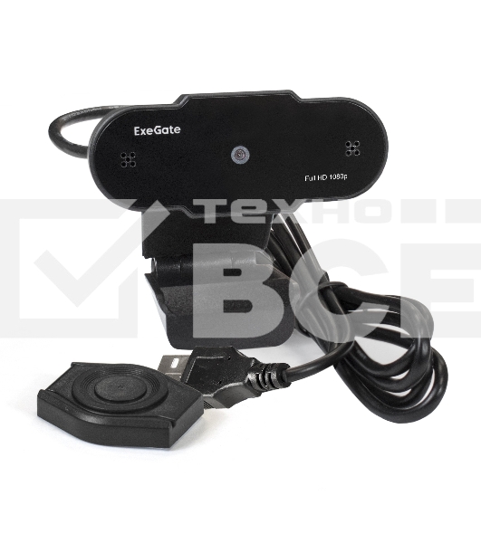 Веб-камера ExeGate EX287388RUS BlackView C615 FullHD Tripod (матрица 1/3