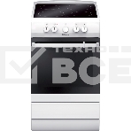 Плита электрическая Hansa FCCW54000 белый, конфорок 4 шт, духовка 68 л, 50 см x 85 см x 60 см, фото4