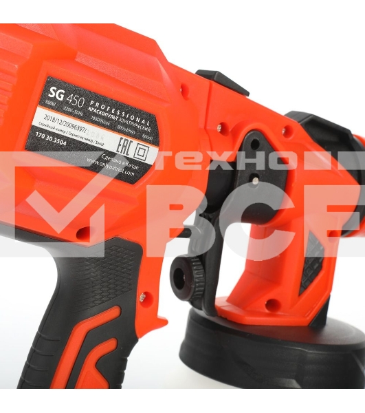 Краскопульт электрический SG 450 170303504 PATRIOT