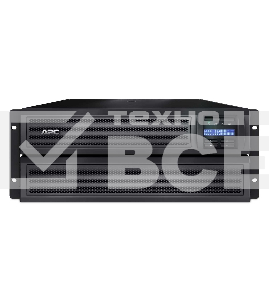 Источник бесперебойного питания APC Smart-UPS X SMX2200RMHV2U 1980Вт 2200ВА черный
