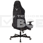 Кресло игровое Knight N1 Fabric черный Light-20, с подголов. крестовина металл, фото12