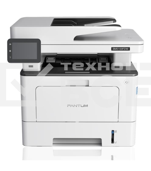 МФУ лазерный Pantum BM5100FDW, A4, ч/б, печ. до 40 стр/мин., скан. до 24 стр/мин., 1200 x 1200 dpi, USB, RJ-45, Wi-Fi