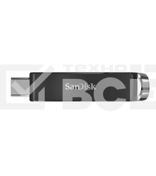 Флеш диск 64GB SanDisk CZ460 Ultra Type-C, USB Type-C, черный