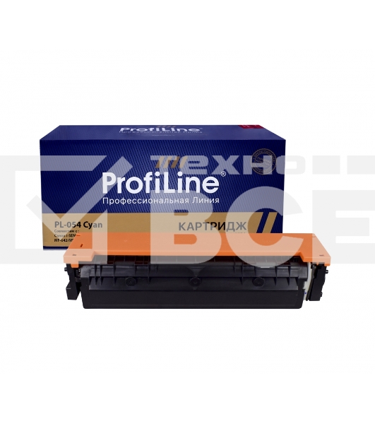 Картридж лазерный лазерный совместимый 054 для Canon i-Sensys LBP 620/621/623/640/ MF-640/641/642/643/644/645 голубой 1200к PL