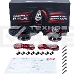 Колонки автомобильные Kicx SP 133 100Вт 89дБ 4Ом 13см (5дюйм) (ком.:2кол.) коаксиальные трехполосные, фото 1