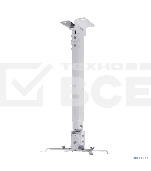 Кронштейн для проектора Cactus CS-VM-PRE02-WT белый макс.23кг настенный и потолочный поворот и наклон