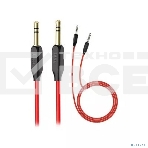 AUX аудио кабель/3.5 mm jack - 3.5 mm jack/ HOCO HC-79293 UPA11/ 1m/ позолоченные контакты/ Black, фото4