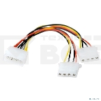 Разветвитель питания IDE-устройств Molex (IDE) в 2*Molex (IDE), 15см Exegate, фото2