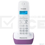 Телефон беспроводной (DECT) Panasonic KX-TG1611RUF (сиреневый) {АОН, Caller ID,12 мелодий звонка,подсветка дисплея,поиск трубки}, фото3