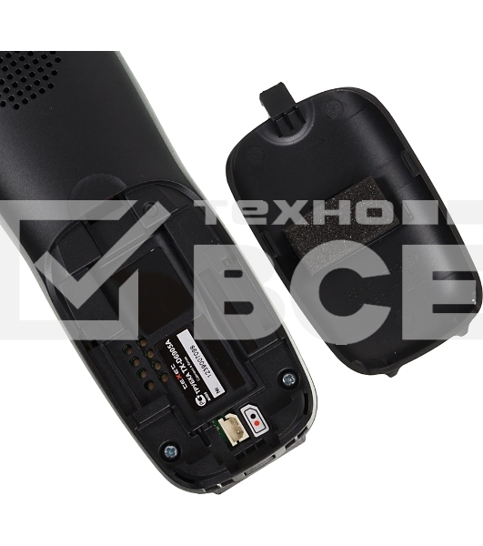 Радиотелефон teXet TX-D6905A черный (громкая связь,телефонная книга на 50 имен и номеров, определитель номера, будильник)