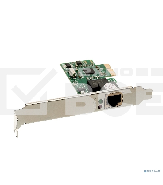 Сетевой адаптер ExeGate EXE-560 PCI Express 10/100/1000Mbps RTL8111C (OEM) EX281224RUS