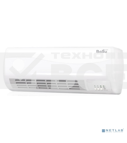 Тепловентилятор Ballu BFH/W-102W, белый, 2000 Вт, 25 м2, таймер