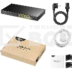 Коммутатор Cudy GS2018PS2-200W (L2) 16x1Гбит/с 2SFP 16PoE+ 200W управляемый, фото5