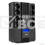 Источник бесперебойного питания Бастион SKAT-UPS 800-AID-IN-1x9-8 ИБП 220В 480Вт, LCD, АКБ 1x 9Ач, line interactive, мод.синус, 8хSchuko,2xUS (8933), фото3