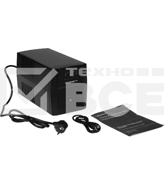 Источник бесперебойного питания Ippon Back Basic 1500 Euro 900Вт 1500ВА черный