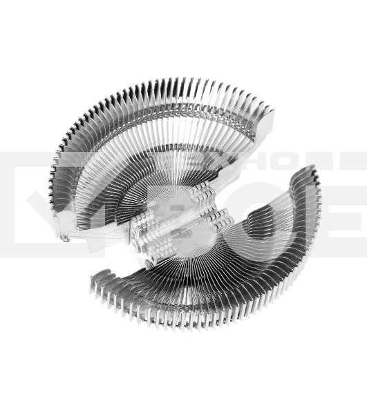 Кулер Cooler ID-Cooling DK-01 черный/серебристый 92мм алюминий 2500rpm 29db 95W 52мм