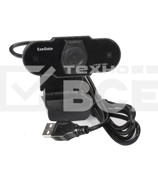 Веб-камера ExeGate EX287388RUS BlackView C615 FullHD Tripod (матрица 1/3