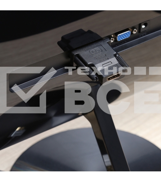 Переходник Rexant (17-6811) ПЕРЕХОДНИК шт.DVI - гн.HDMI GOLD