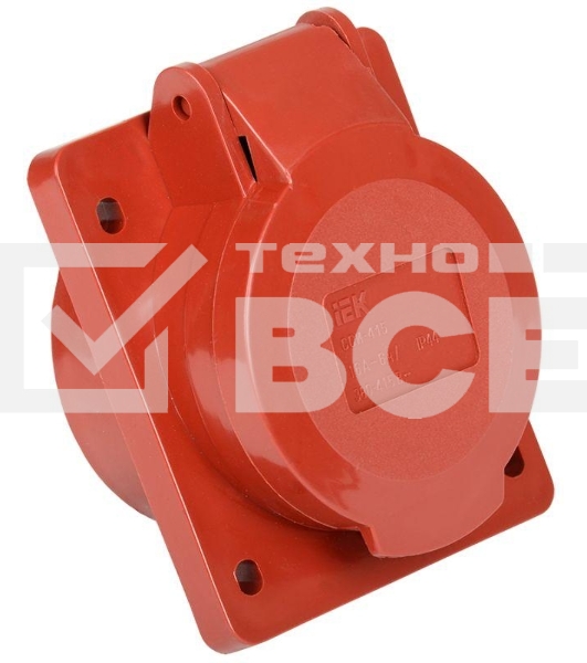 Розетка СП 16А 380В 3P+E+N ССИ-415 IP44 ИЭК PSR42-016-5