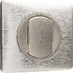 Лицевая панель для выключателя с индикацией титан, фото5