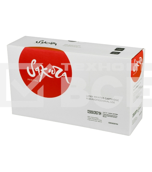 Картридж лазерный Sakura CE505X/CRG719H HP LaserJet P2050/2055d/2055dn/2055x, Сanon LBP 6300dn/6650dn, MF 5840dn/5880dn, MF-6140DN,5940DN   черный, 6400 к.