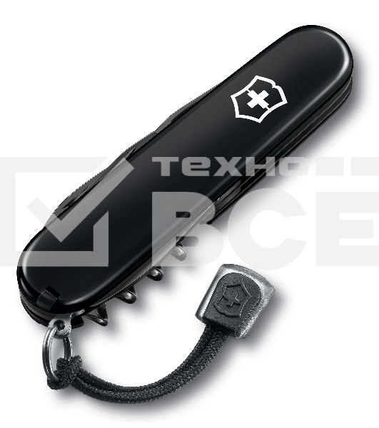 Нож перочинный Victorinox Spartan Onyx Black (1.3603.31P) 91мм 12функц. черный карт.коробка