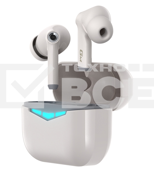 Наушники с микрофоном Edifier GM3 белый вкладыши BT в ушной раковине