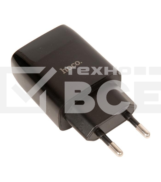 Сетевое зарядное устройство QC 3.0/ HOCO HC-32507 C72Q/ 1 USB/ Выход: 5V_9V_12V, 18W, черный