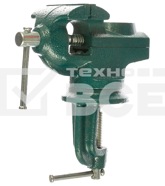 Тиски слесарные Sturm! 1075-11-65 настольные, 65мм, поворотные,с наковальней