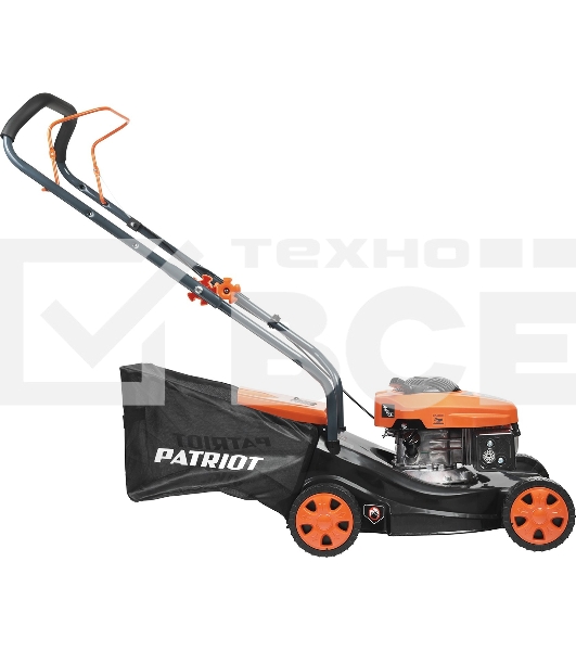 Газонокосилка бензиновая PATRIOT PT 40, 130сс, 3,5л.с., 40см, 35л. трав., пластик. дека,