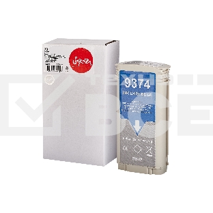 Струйный картридж Sakura C9374A (№72 Grey) для HP, серый, 130 мл.