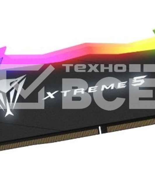 Оперативная память Patriot Viper Xtreme, DDR5, 32Gb (2x16Gb), 7800MHz, CL38, с радиаторами, RGB, черный