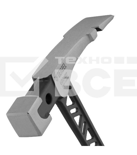 Молоток каменщика Denzel 680 г, цельнокованый, двухкомпонентная обрезиненная рукоятка