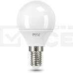 Лампа светодиодная LED 8Вт E14 220В 2700К Elementary шар 53118 Gauss, фото3