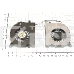 Вентилятор (кулер) для ноутбука Asus F6 F6A F6V F6E F65, фото 1