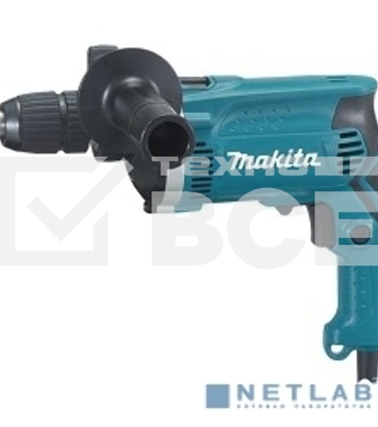Дрель Makita HP1631K, 710 Вт, сетевая, ударная