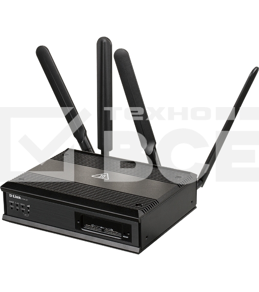 Маршрутизатор DWM-321 AC1200 Wi-Fi LTE M2M Router, 1000Base-T WAN/LAN, 2x1000Base-T LAN, 2 detachable LTE antennas, 2 detachable Wi-Fi antennas, 2xUSIM/SIM slots, GPS/GLONASS support