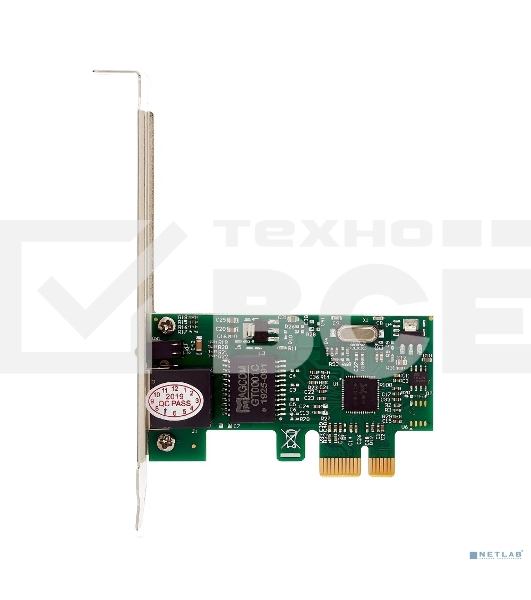 Сетевой адаптер ExeGate EXE-560 PCI Express 10/100/1000Mbps RTL8111C (OEM) EX281224RUS