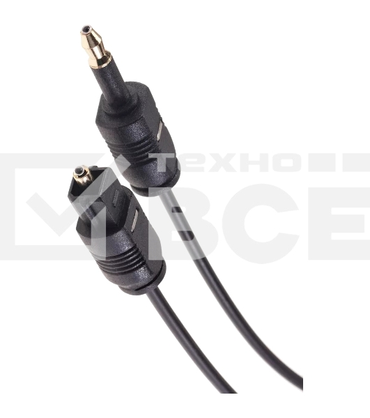 Оптический кабель (Toslink)-M -- >(Toslink)-miniM,1m, Telecom <TOC2023-1M>