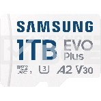 Флеш карта Samsung EVO Plus, microSDXC 1Tb, Class 10, A2, V30, UHS-I (U3), W 90 МБ/с, R 160 МБ/с, адаптер на SD, фото8