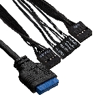 Компьютерный корпус Desktop ExeGate MI-301U-250 (mATX/mini-ITX, 1U-F250S 4см, 1хUSB+1хUSB 3.0, аудио, черный), фото10