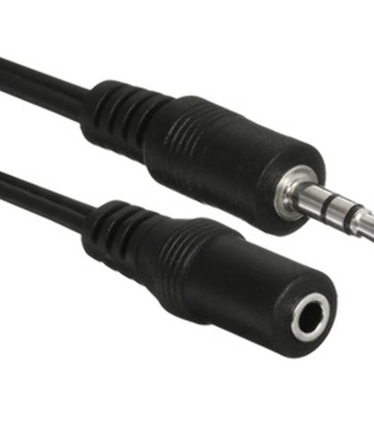 Кабель-переходник AUX Cablexpert CCA-UM3.5F-AL AM/Jack3.5(F), алюминий+нейлон.оплётка, 0.15м, пакет