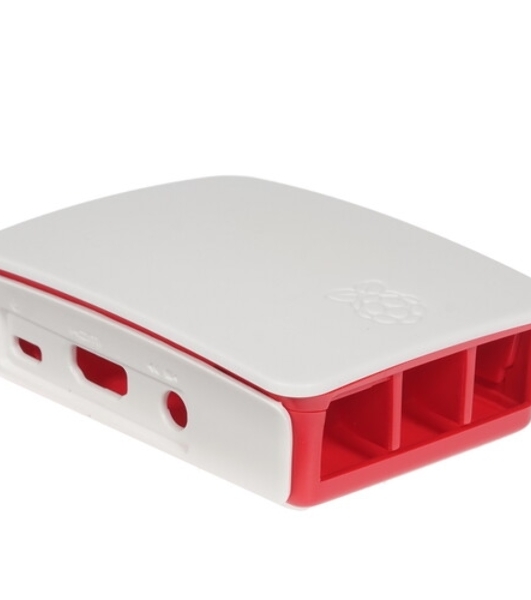 Корпус RA129 red-белый для микрокомпьютера Raspberry Pi 3. ACD Red+White ABS Plastic case for Raspberry Pi 3