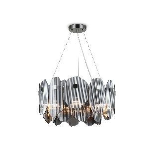 Светильник Ambrella light LH31201/6 SN/SM сатин никель/дымчатый E14*6 max 40W D510*270