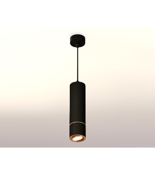 Светильник Ambrella Light XP7402050 SBK/PYG черный песок/золото желтое полированное MR16 GU5.3 (A2311,C7456,A2072,C7402,N7004)