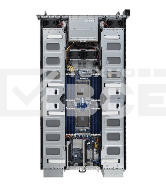 Платформа Gigabyte G291-2G0 HPC Server - 2U 16 x Tesla P4 GPU Server  2 x LGA 3647  DDR4