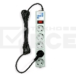 Сетевой фильтр Powercube SPG-B-10 3м (5 розеток) серый (коробка), фото8