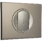 Лицевая панель для выключателя с индикацией титан, фото6